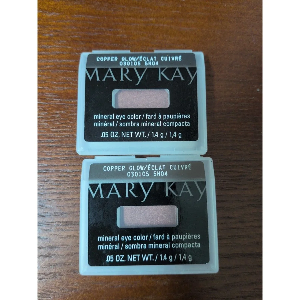 Mary Kay Copper Glow Mineral Eye Color 030105 Eye Shadow .05oz New 2 Pack